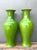 Vintage Crackle Glaze Ceramic Vases - A Pair For Sale - Image 4 of 12