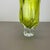 1960s Large Abstract Yellow Green Murano Glass Vase, Italy, 1970 For Sale - Image 5 of 18