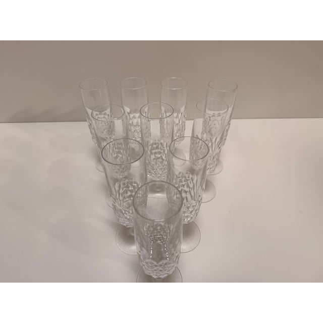 Cordoba Series Champagne Coupes from Peill & Putzler, 1970s, Set of 10 For Sale - Image 10 of 14