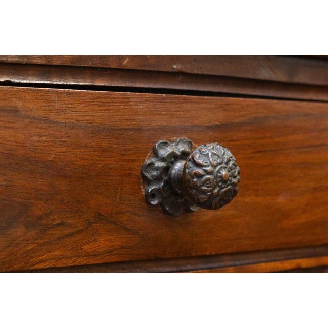 Louis Philippe Desk in Walnut, Mid-19th Century For Sale - Image 5 of 17
