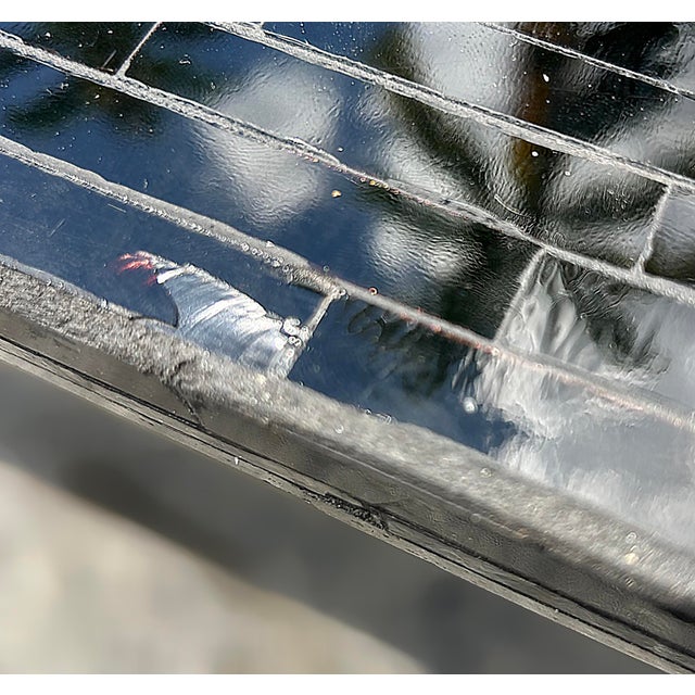 Ercole Home Large, Square Art Glass Mosaic Dining Table With Iron Base, Nyc For Sale - Image 12 of 15