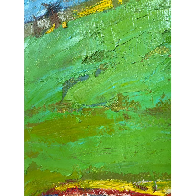 Impressionistic Landscape Original Oil Painting For Sale - Image 11 of 12