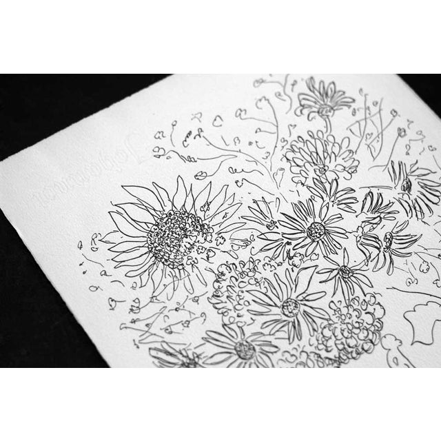 Abstract Henri Matisse Original Signed "Bukett De Fleurs Variees" Lithograph For Sale In Atlanta - Image 6 of 7