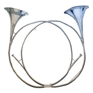 Hermes Sonneurs De Trompe Silk Scarf 1961 Designed by Françoise De La Perriere For Sale
