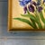 Impressionist 1970’s Original Impressionist Purple Irises Still Life Painting For Sale - Image 3 of 4