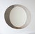 Metal Large Oval Steel Wall Mirror, 1970 For Sale - Image 7 of 9