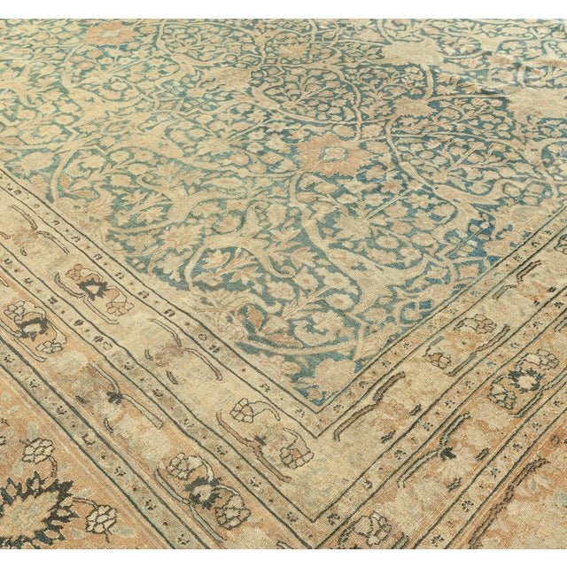 This magnificent khorassan rug comes from the region whose name in Persian means where the sun comes from  Khorassan....