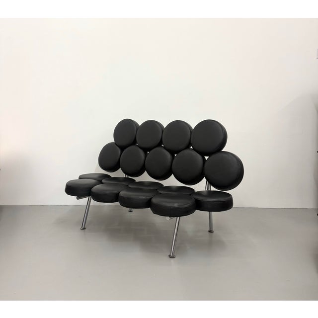 Mid-Century Modern Vintage Oversized Marshmallow Style Modular Sofa For Sale - Image 3 of 6