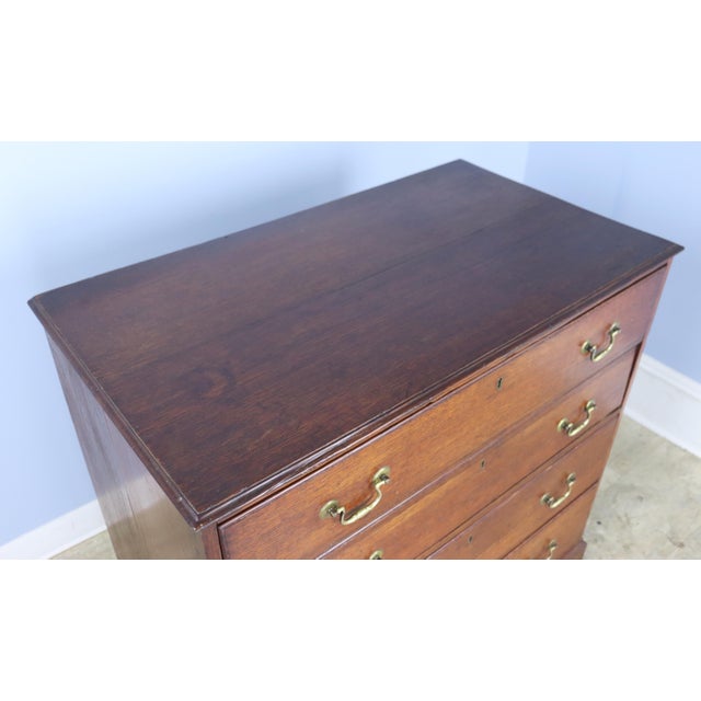 Antique Oak Four Drawer Chest of Drawers Chairish