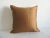 Vintage Gold & Silver Silk Woven Obi Square Decorative Pillow Rope trim all around Golden silk backing Feather/down pillow...