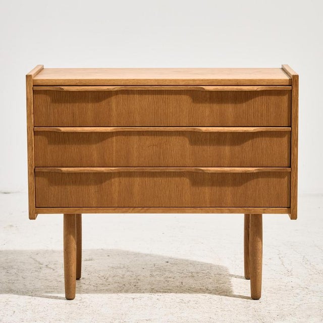 Mid-Century Oak Nightstand, 1960s For Sale - Image 15 of 15