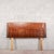 Brown Art Deco Curved Headboard, 1960s For Sale - Image 8 of 17