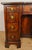 1930s 18th Century Style Walnut Knee Hole Writing Desk with Key and Lock, 1930 For Sale - Image 5 of 18