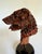 Wood Vintage Hand-Painted Dog Terrier Bust on Stand by Arte Romera, Made in Spain For Sale - Image 7 of 11