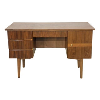 Mid-Century Desk in Walnut, 1960s For Sale