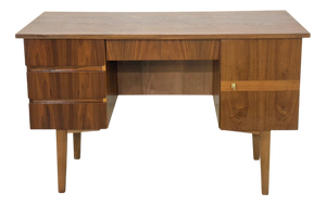 Mid-Century Desk in Walnut, 1960s