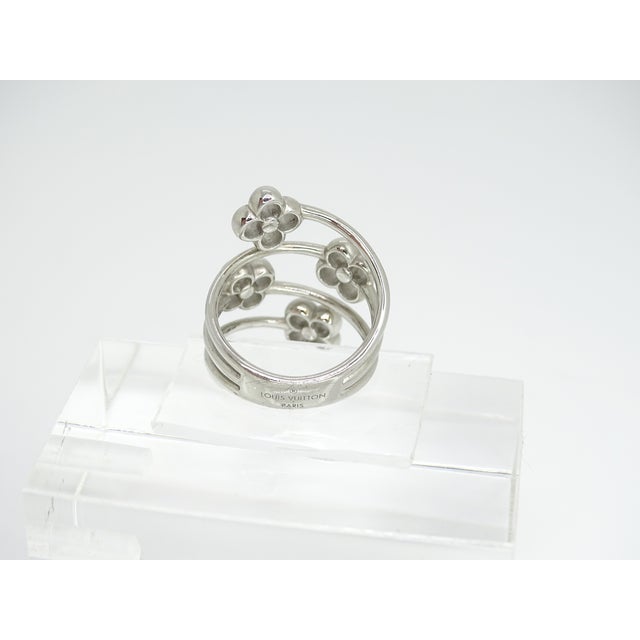 Monogram Flower Ring from Louis Vuitton, 1990s For Sale - Image 7 of 18