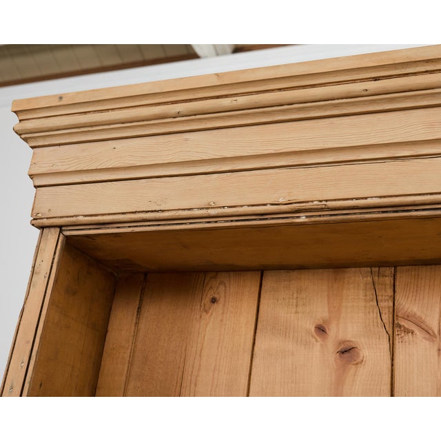 19th Century Country English Farmhouse Pine Kitchen Dresser For Sale - Image 15 of 18