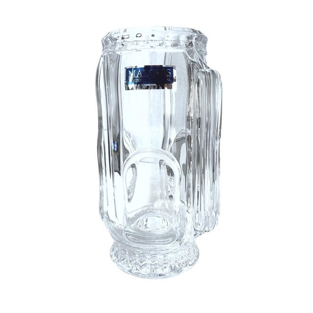 Waterford Marquis Waterford Crystal Golf Bag Holder W/ 6 Silver-Plated Golf Club Stirrers Made in Germany For Sale - Image 4 of 12