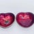 Mid 20th Century Vintage Cloisonné Enamel Heart-Shaped Trinket Box – Red Ground, Floral Motif, Silver-Blue Technique For Sale - Image 5 of 9