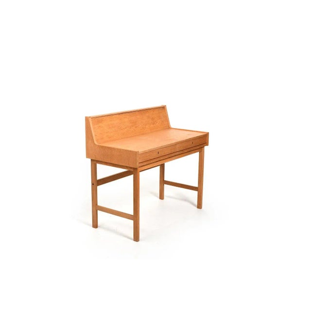 Danish Modern Oak Desk, 1960s For Sale - Image 10 of 13