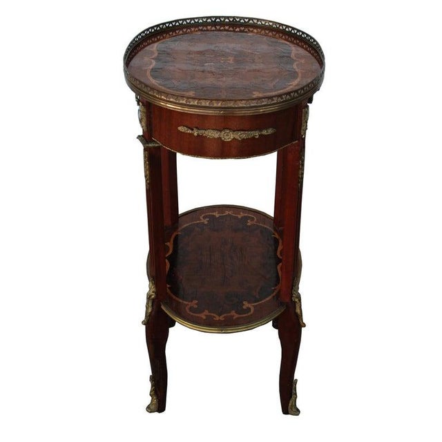 Wood Antique French 19th Century Side Table For Sale - Image 7 of 9
