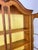 Vintage Louis XVI French Oak Display Cabinet For Sale - Image 12 of 14