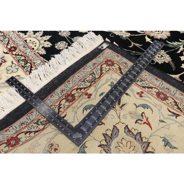 Late 20th Century Oversized Vintage Persian Tabriz Pakistani Rug - 12'01 X 18'01 For Sale - Image 5 of 9