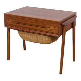 Mid-Century Danish Teak Console Table, 1970s For Sale