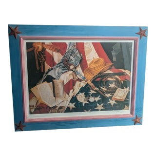 O. J. Smith "Gifts of My Father" Print, Limited Edition Original Frame For Sale