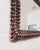 Black Black Forest Style Pinecone Frame Mirror With Antique Glass For Sale - Image 8 of 10