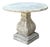 Vintage Cement Pedestal Table For Sale