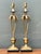 Vintage Palm Tree Brass Table Lamps - Pair For Sale In West Palm - Image 6 of 10