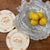 1970s Don Shepherd Style Iridescent Icescape Lettuce or Oyster Art Glass Centerpiece Bowl For Sale - Image 4 of 12