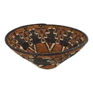 Contemporary Zulu Basket Bowl