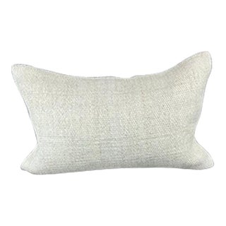 16 x 24 Hemp Pillow Turkish Cushion Natural White Pillow Cushion Cover For Sale