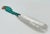 1980s Rare Emilia Castillo Taxco Parrot Silverplate & Verdigris Serving Utensils For Sale - Image 9 of 18
