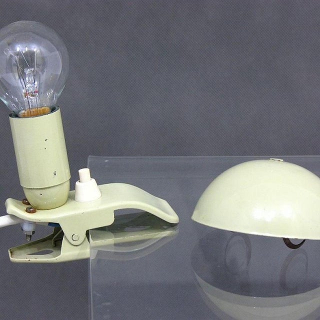 Clamp Table Lamp, 1950s For Sale - Image 4 of 7