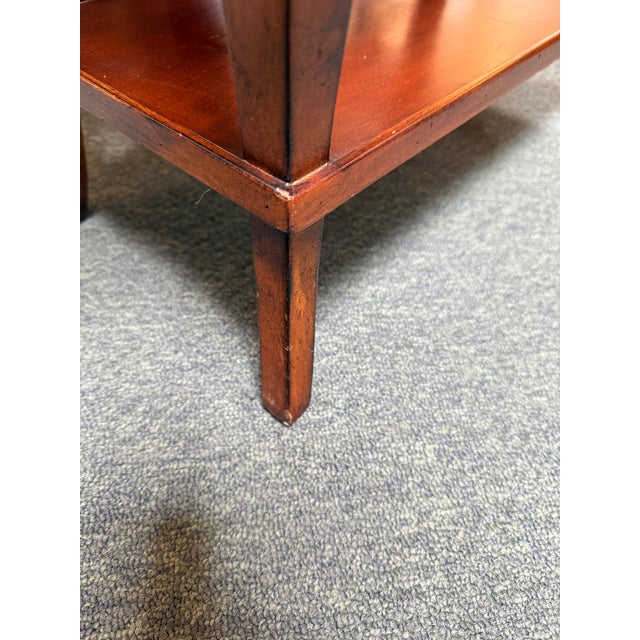 Ethan Allen Marc End Table For Sale - Image 10 of 11