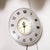 Metal Mid-Century Brushed Aluminum & Bakelite Telechron Saucer Wall Clock Model 2h101 For Sale - Image 7 of 12