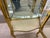 Mid 20th Century Louis XV Style Gilt Painted Fruitwood Vitrine Display Cabinet. For Sale - Image 5 of 9