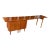 Mid 20th Century Teak Wood Office Desk With Cabinet For Sale