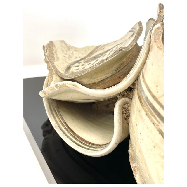 Sukhothai 14th/16th Century Fused Stoneware - 9" H X 16" W X 8" D For Sale - Image 11 of 13