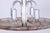 Metal Art Deco Chandelier in Aluminium and Marbled Glass, Czech, 1940s For Sale - Image 7 of 14