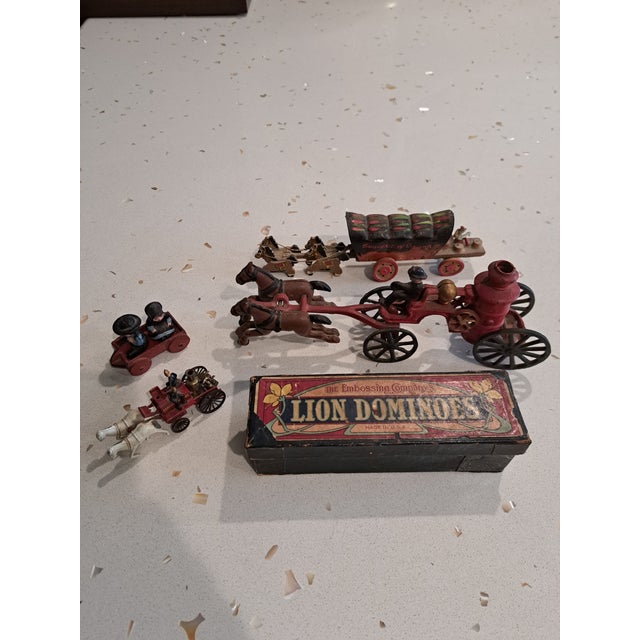 Metal Lot of Antique Toys For Sale - Image 7 of 7