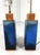 Large Blue Green Table Lamp Bases, 1960s, Set of 2 For Sale - Image 11 of 17