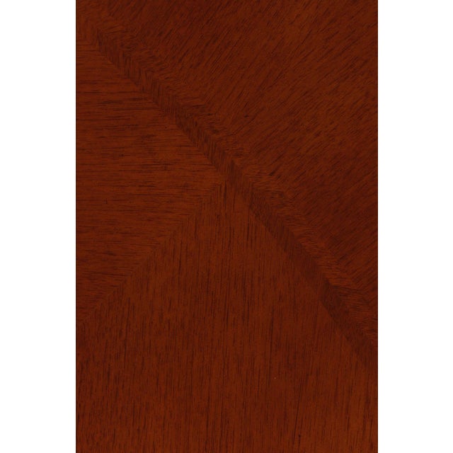 John Widdicomb Round Mahogany Dining Table Designed By Chad Womack For Sale - Image 18 of 18
