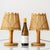 Vintage French Riviera Rattan Table Lamps in the Style of Louis Sognot, 1960s, Set of 2 For Sale - Image 3 of 12