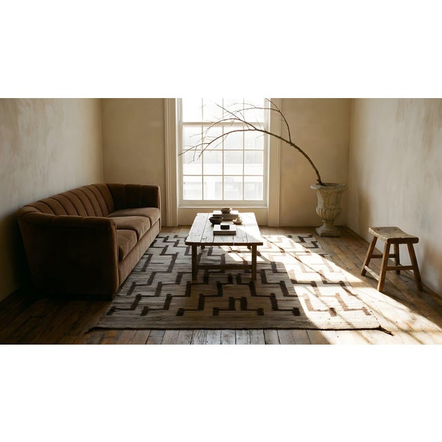 Early 20th Century Navajo Rug (4'9"x6'-145x183) For Sale - Image 11 of 13
