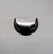 Monet Vintage 1980s Signed Monet Rhodium Plated Black Enamel Brooch For Sale - Image 4 of 9